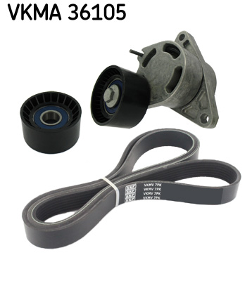 V-Ribbed Belt Set - VKMA 36105 SKF
